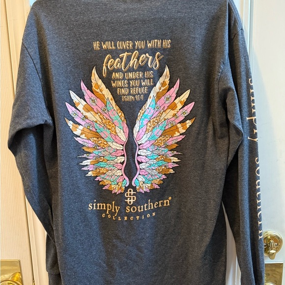 Simply Southern Long Sleeve Tee Shirt - Picture 4 of 8